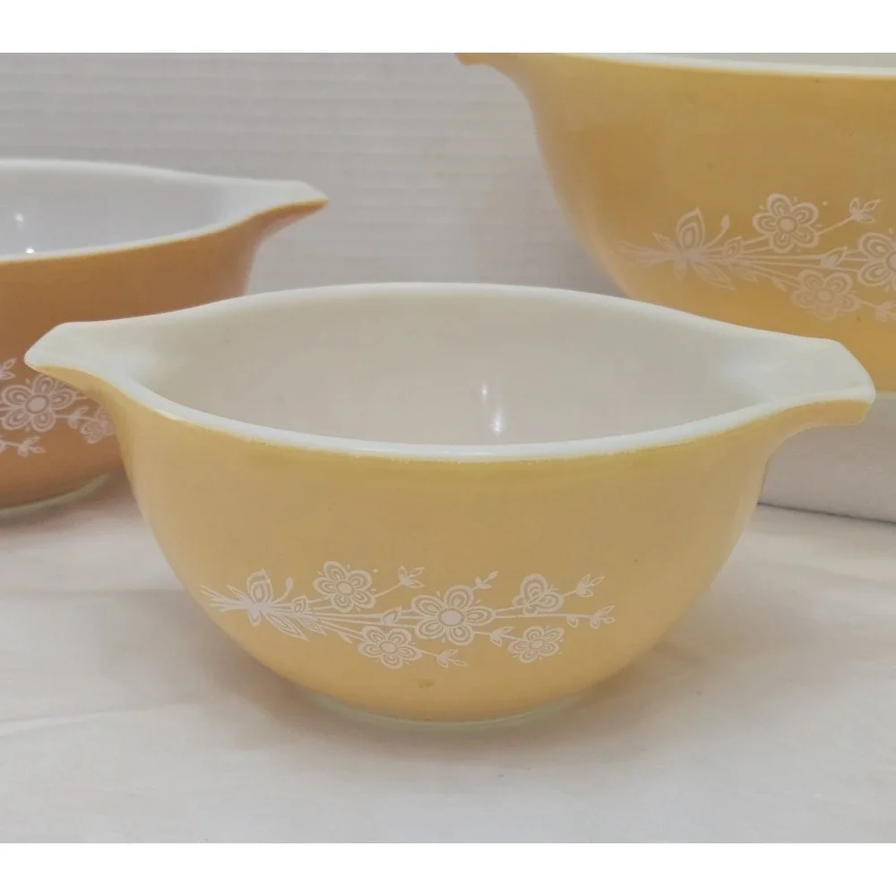 Pyrex butterfly gold